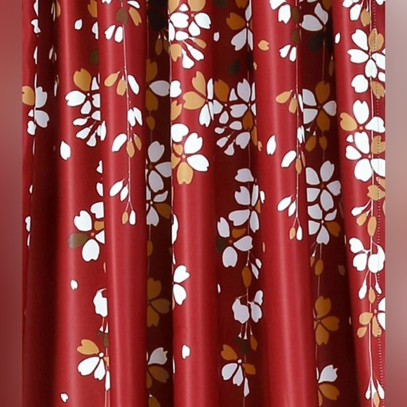 Lush Decor Weeping Flowers Room Darkening Curtain Panel Pair - Picture 5 of 9